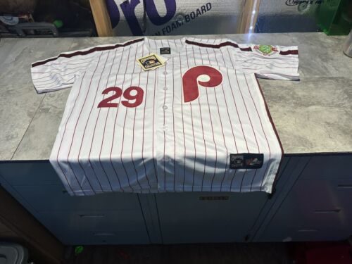 NWT John Kruk Throwback Phillies Jersey Large