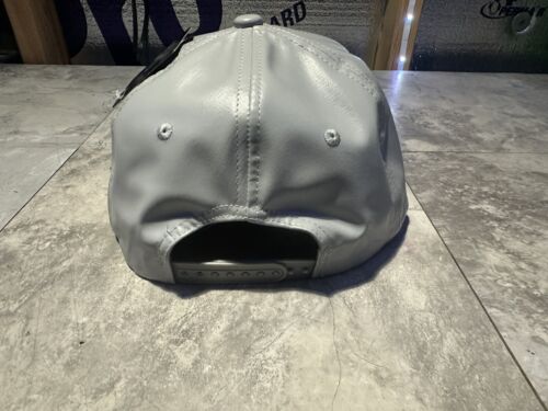 NWT Kipa Premium Philadelphia Eagles Gray Leather Adjustable Hat. Cap.