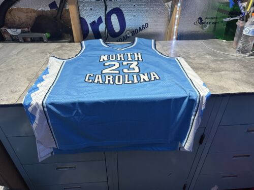 NWOT Blue North Carolina Tar Heels NCAA Michael Jordan #23 Basketball 3XL