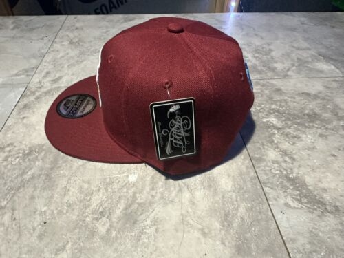 NWT Kipa Premium Philadelphia Phillies City Connect Burgundy Cap Lid