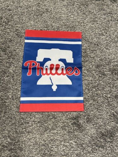 MLB Philadelphia Phillies Garden Flag Double Sided Phillies Premium Yard Flags