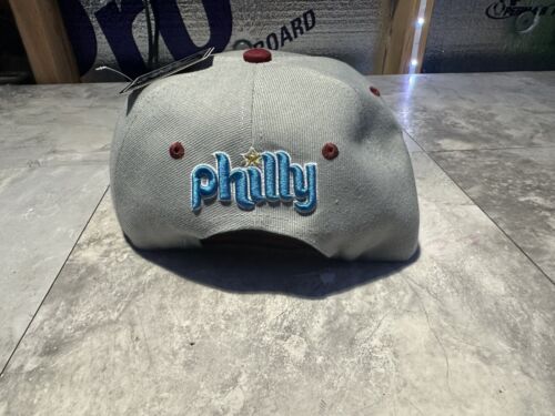 NWT Kipa Premium Philadelphia Phillies CitY Connet Gray/ Burgundy Brim Hat