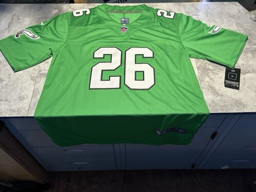 NWT Philadelphia Eagles Saquon Barkley Kelly Green Jersey Size XL