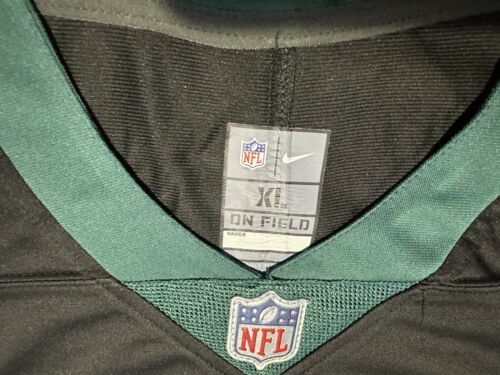 NWT Cooper DeJean Philadelphia Eagles Black Jersey Size XLarge