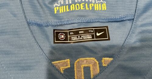 NWT 2XL Bryson Stott Philadelphia Phillies City Connect Jersey
