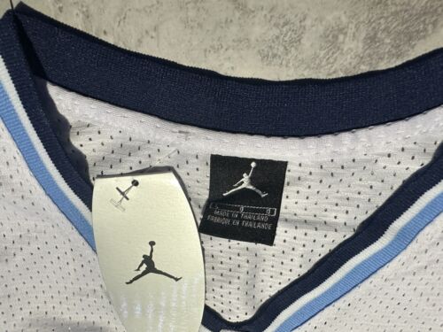 NWT Michael Jordan #23 North Carolina Elite Limited Jersey White Large