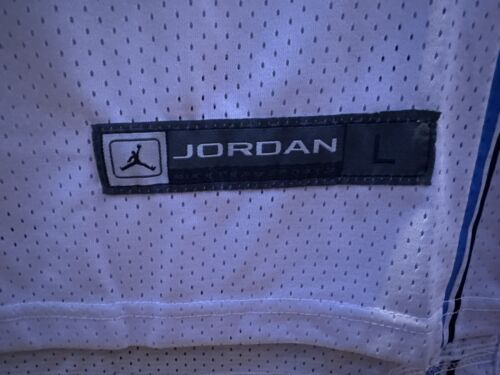 NWT Michael Jordan #23 North Carolina Elite Limited Jersey White Large