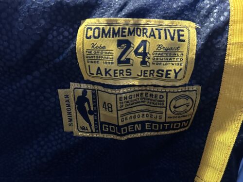 NWT Kobe Mamba Mentality Los Angeles Lakers City Edition Jersey Men’