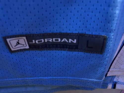 NWT Michael Jordan #23 North Carolina Elite Limited Jersey Blue Large