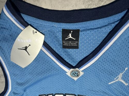 NWT Michael Jordan #23 North Carolina Elite Limited Jersey Blue Large