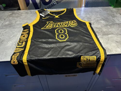 NWT Kobe Mamba Mentality Los Angeles Lakers City Edition Jersey Men’