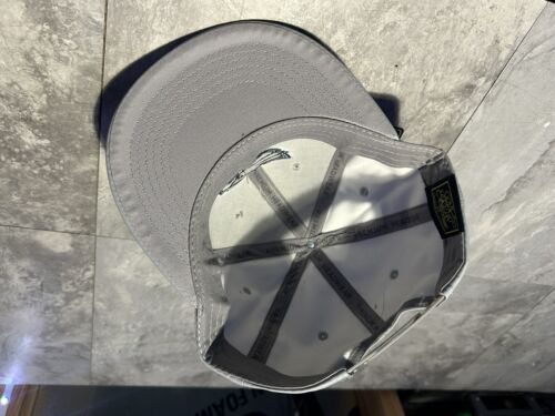 NWT Kipa Premium Philadelphia Eagles Gray Leather Adjustable Hat. Cap.