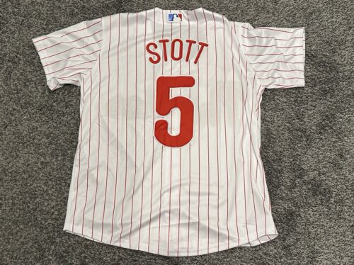 NWT Philadelphia Phillies White W/ pinstripe Bryson Stott Jersey Size
