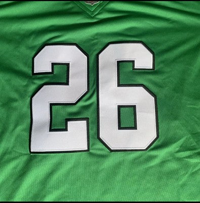 NWT Nike Philadelphia Eagles Saquon Barkley Kelly Green Jersey Size Sm