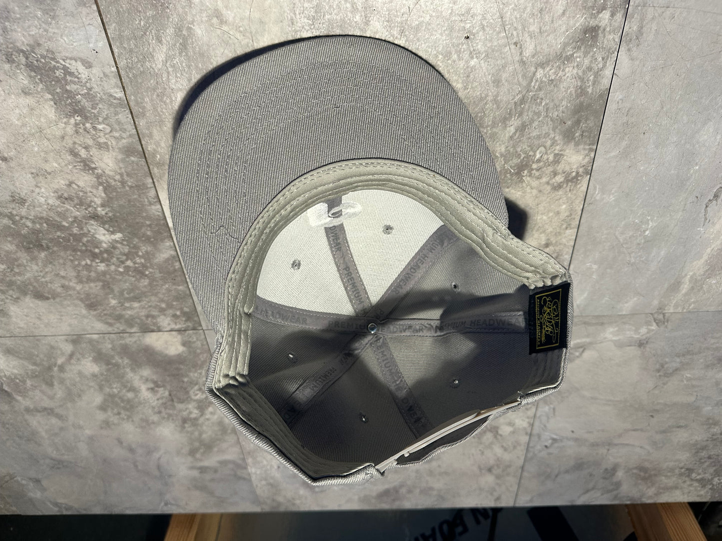 NWT Kipa Premium Philadelphia Phillies Gray/ white Throwback P Hat Cap Lid