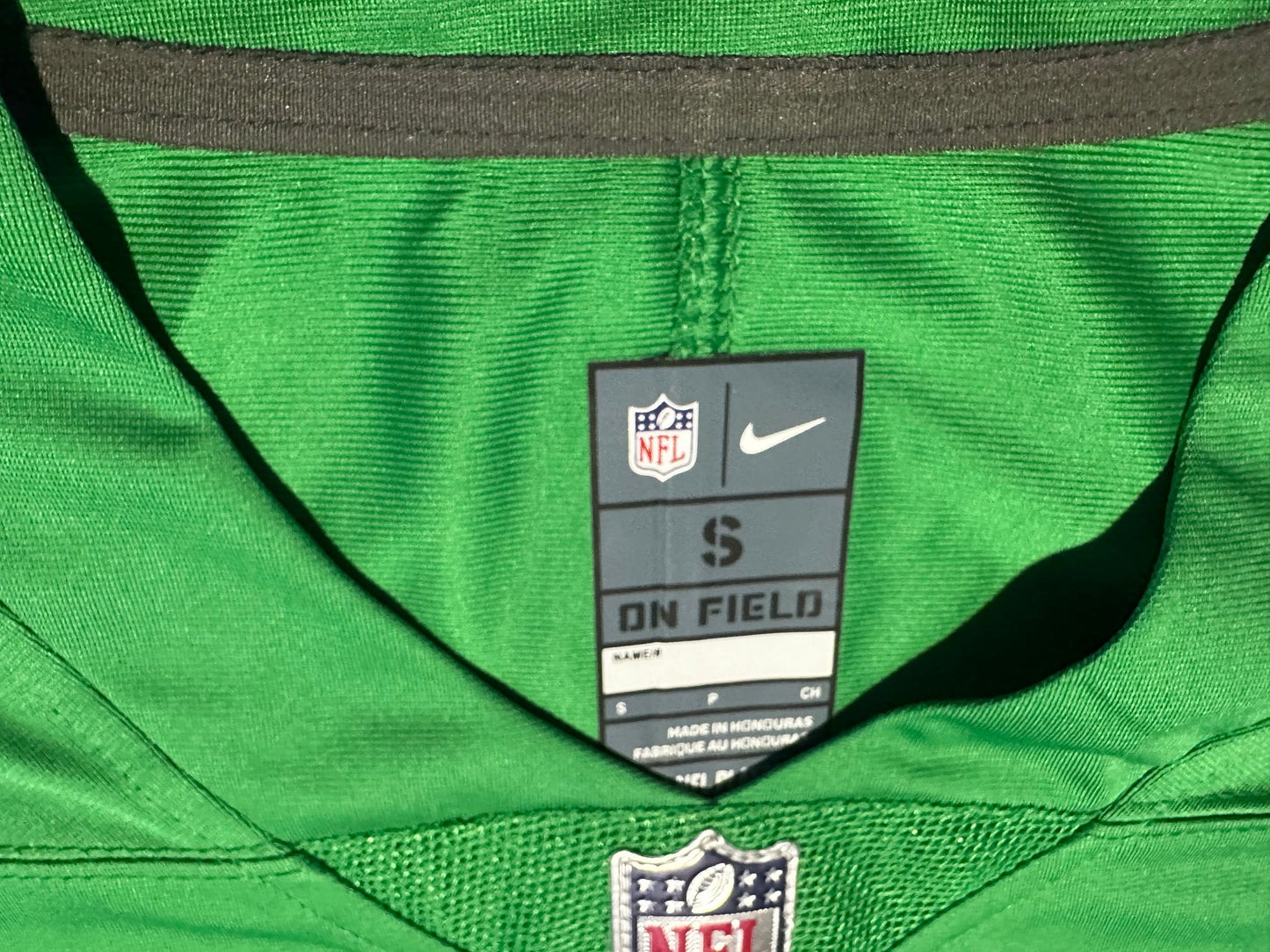 NWT Men's Small Philadelphia Eagles Saquon Barkley Throwback Kelly Green