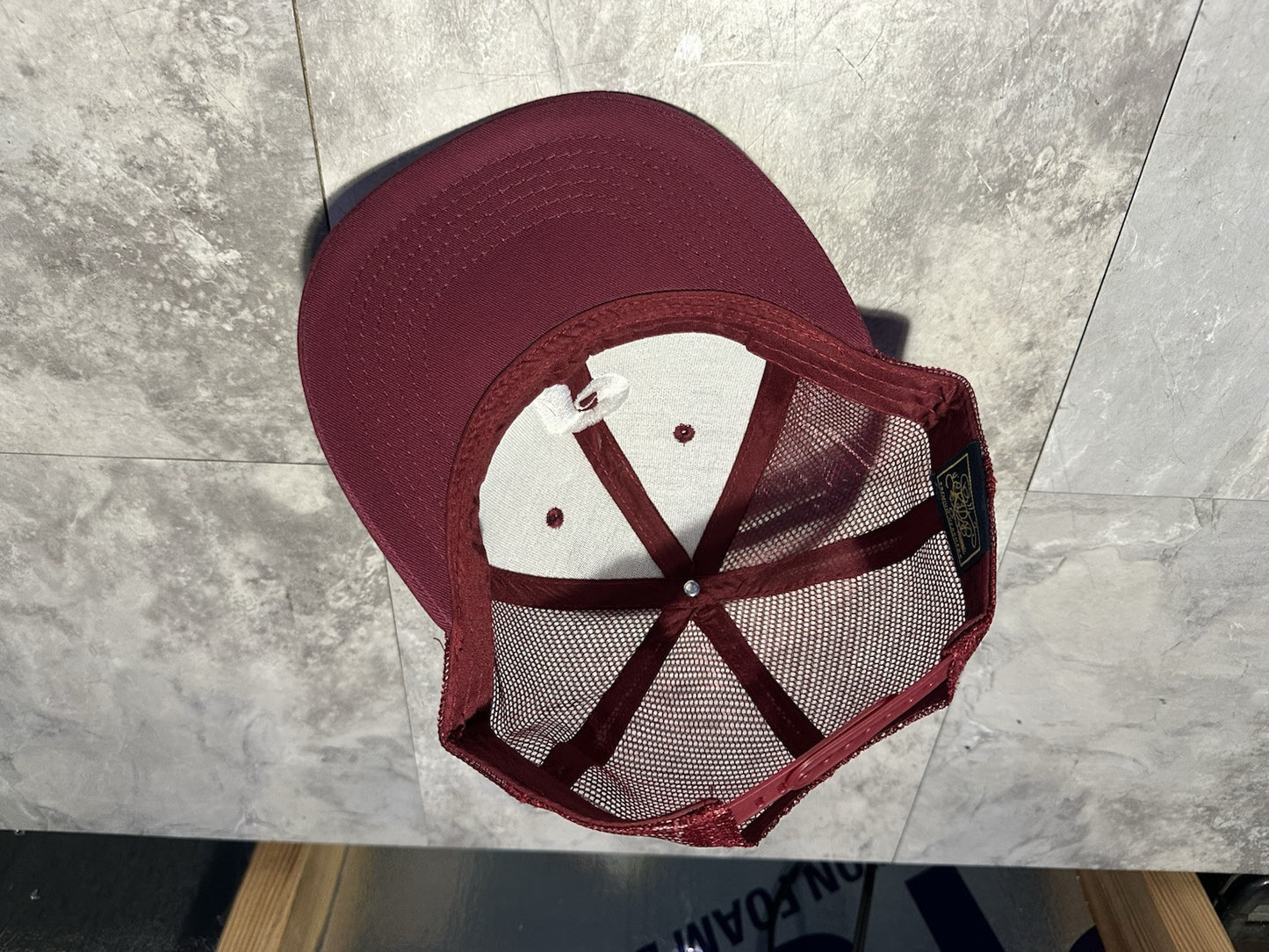 NWT Kipa Premium Throwback Philadelphia Phillies Burgundy/ White P Mes