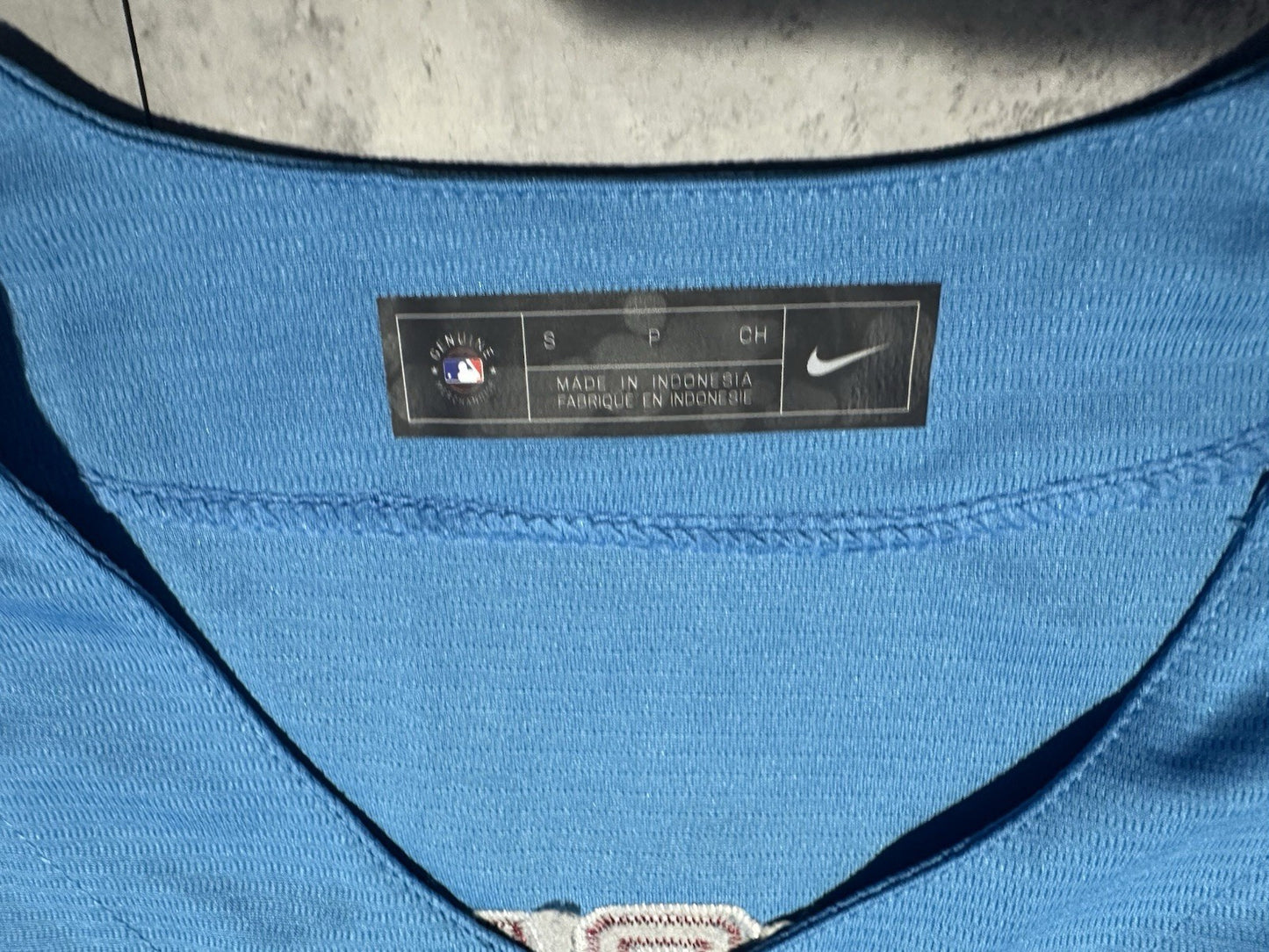 NWT Small Philadelphia Phillies Powder Blue Bryson Stott Jersey Size S