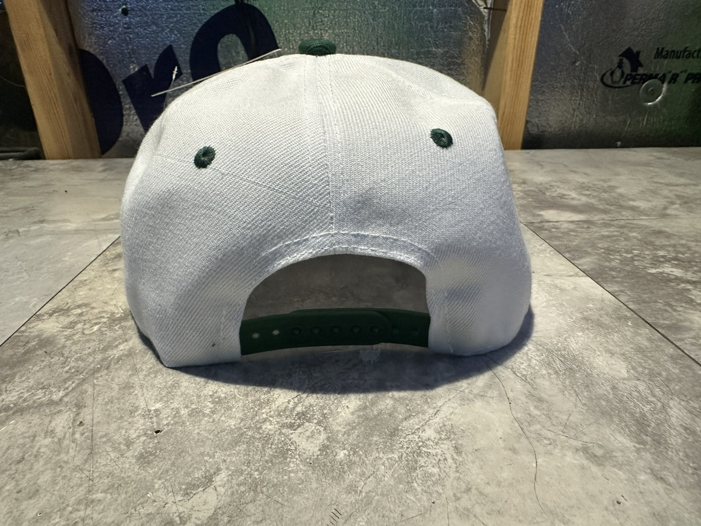 2024 Kipa Premium White/ W Green Brim Philadelphia Eagles SnapBack Hat