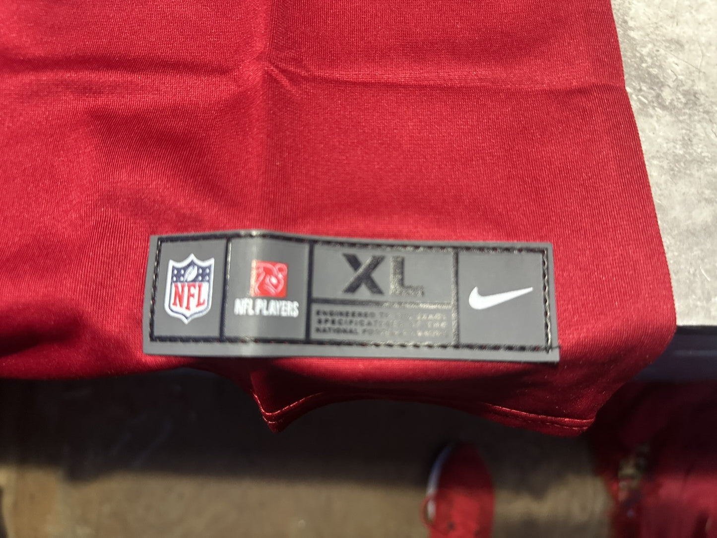NWT Youth Nike Christian McCaffrey # 23 XLarge San Francisco 49ers jer