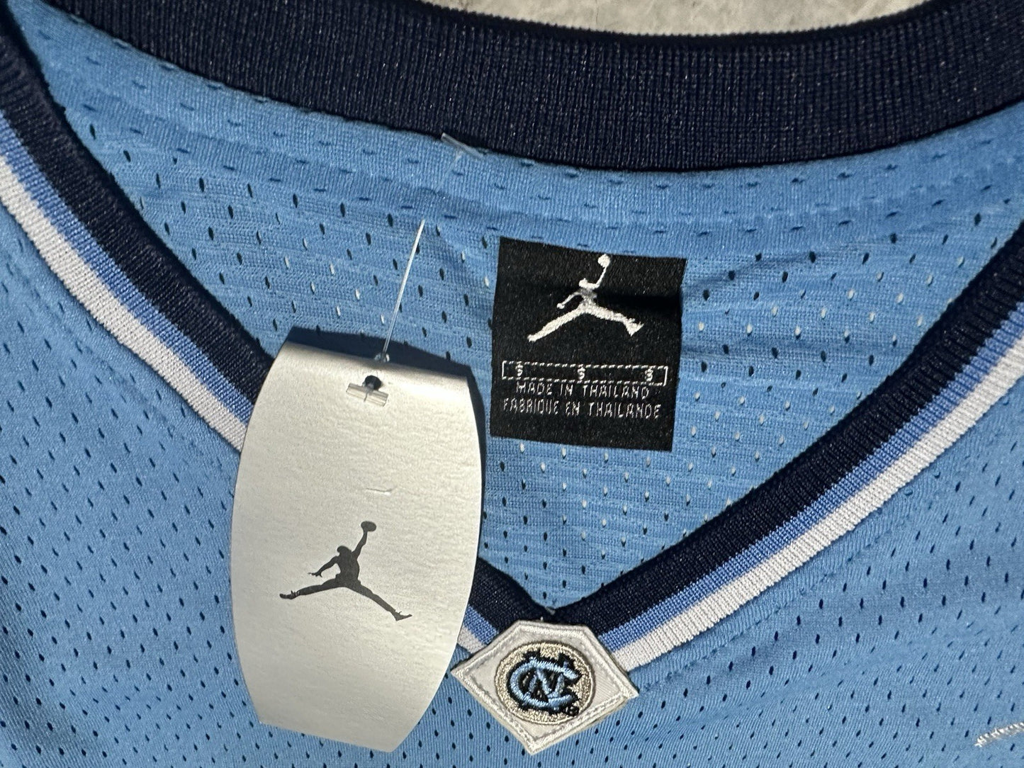 NWT Michael Jordan #23 North Carolina Elite Limited Jersey Blue Small
