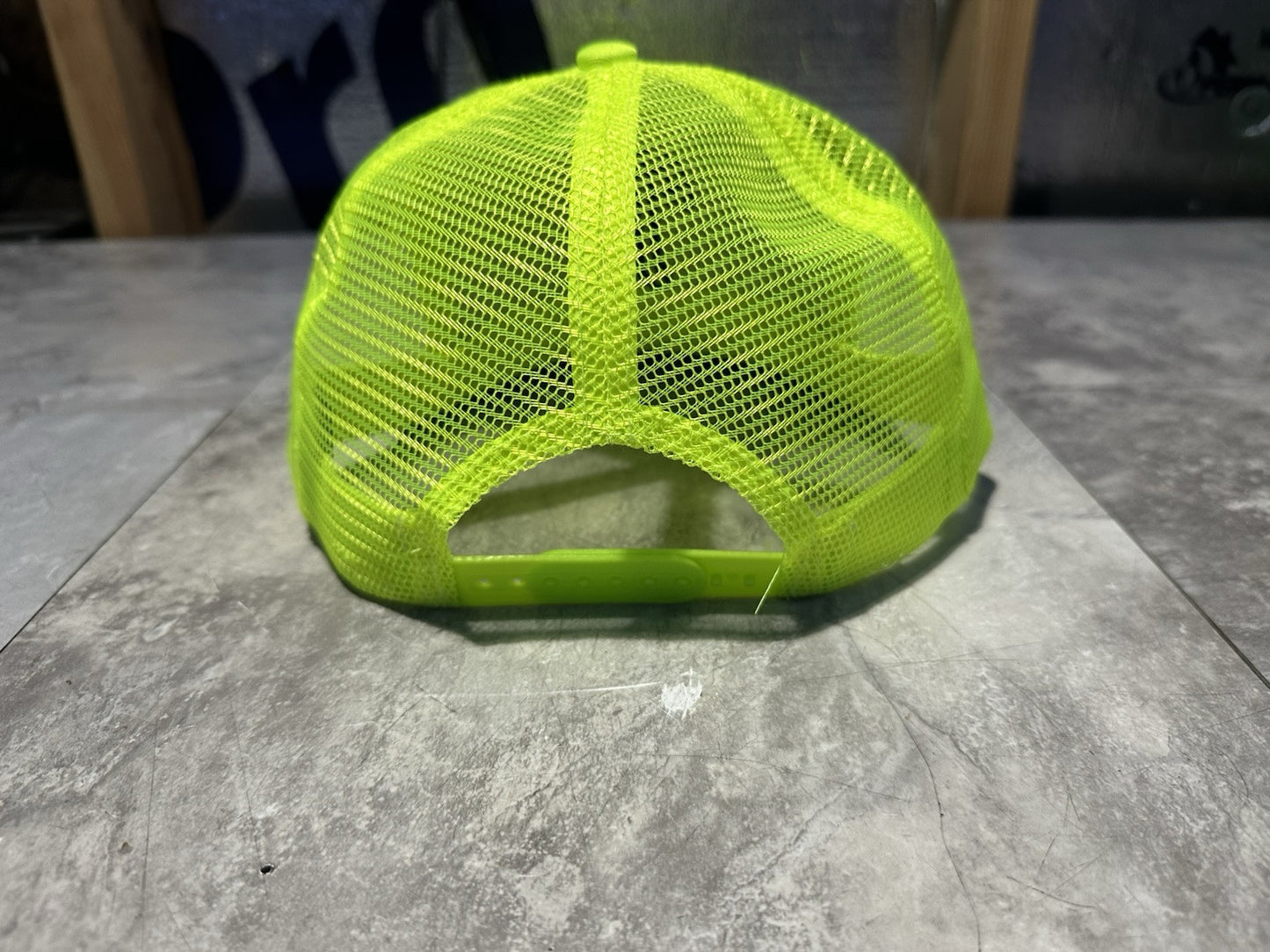 NWT Kipa Premium Philadelphia Phillies Neon Green/ Black P Mesh Hat Ca