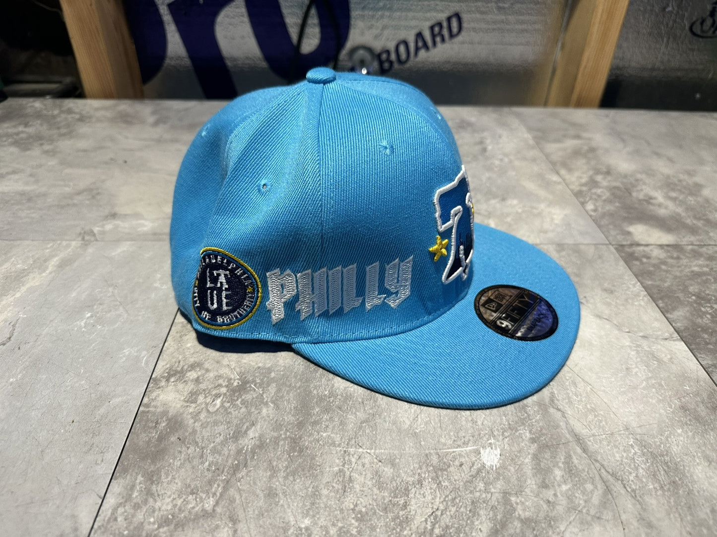 2024 Philadelphia Phillies City Connect Flat Brim 9fifty SnapBack Hat