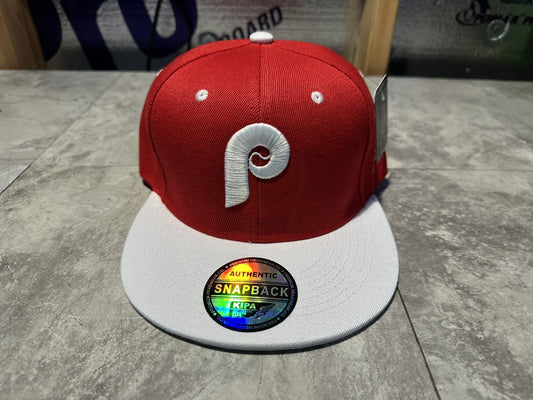 NWT Kipa Premium Philadelphia Phillies Throwback Red/ White P/ White B