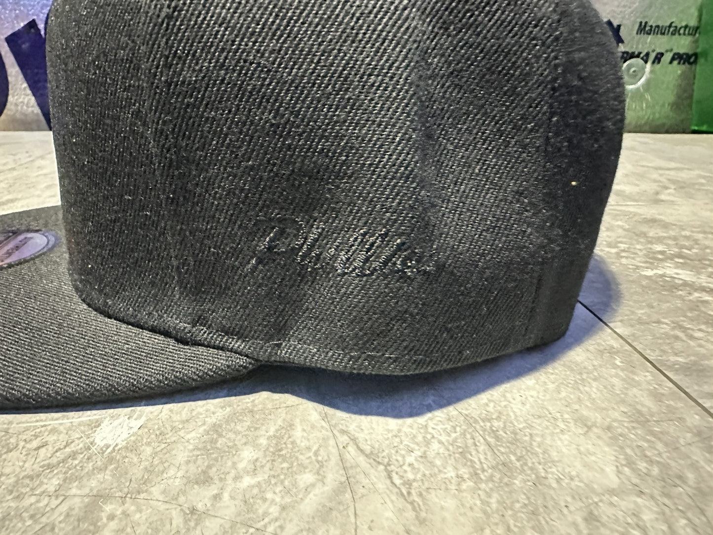 NWT Kipa Premium Philadelphia Phillies Black/ Black Brim Cap Lid