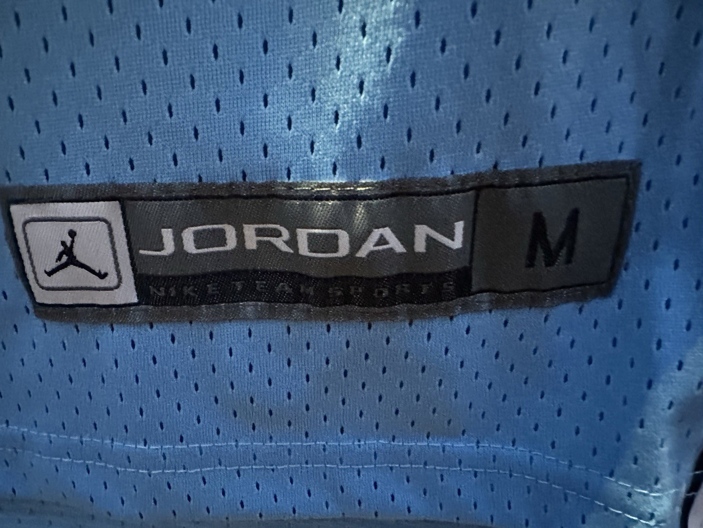 NWT Michael Jordan #23 North Carolina Elite Limited Jersey Blue Medium