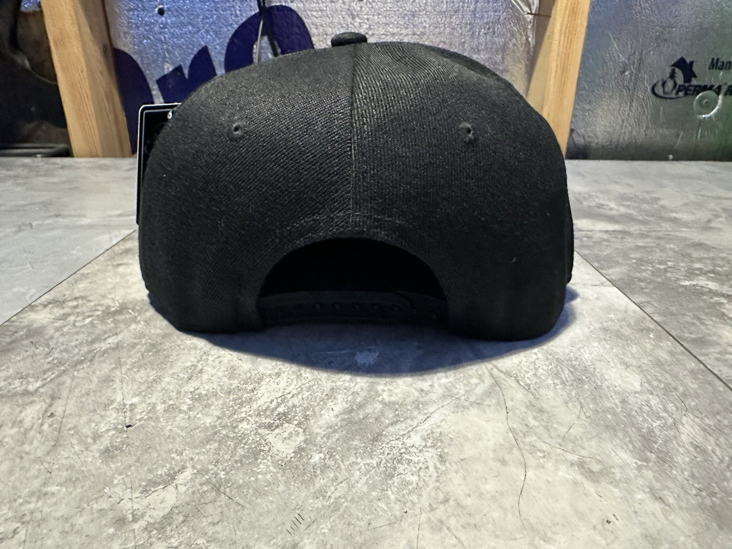 NWT Kipa Premium New York Yankees Black/ Black NY Hat Cap Lid