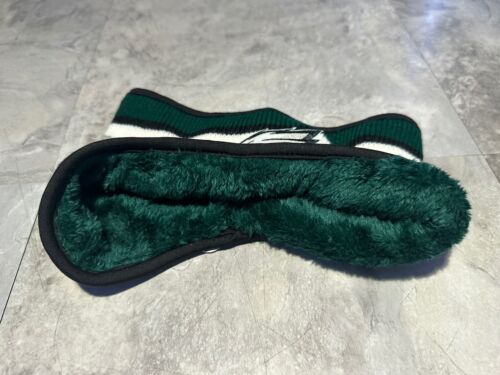 NWT PHILADELPHIA EAGLES Black/ GREEN NFL Earmuffs. Comfy Inside.