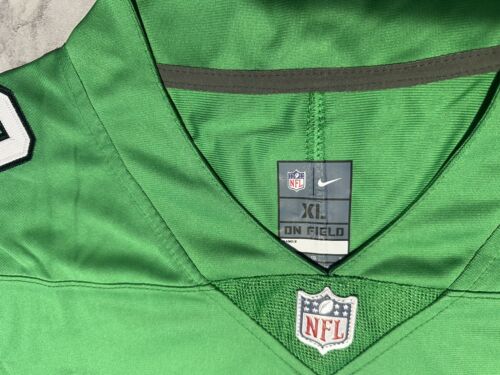 NWT Nike Cooper DeJean Philadelphia Eagles  Kelly Green Jersey Size XL