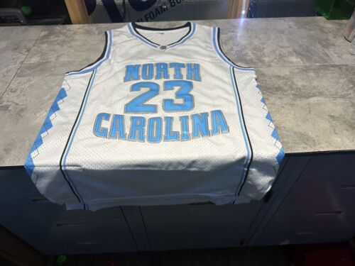 NWOT Small White North Carolina Tar Heels NCAA Michael Jordan #23 Basketball