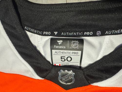 NWT Fantastics Philadelphia Flyers Travis Konecny Jersey Size 50 Medium