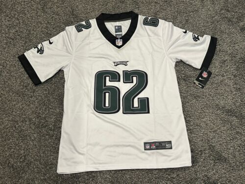 NWT Men’s Small Jason Kelce # 62 Philadelphia Eagles White Jersey. S