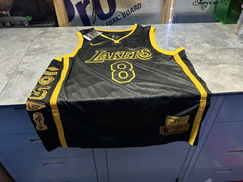 NWT Kobe Mamba Mentality Los Angeles Lakers City Edition Jersey XL