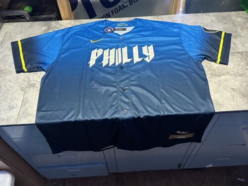 NWT Men’s Philadelphia Phillies City Connect Zach Wheeler Jersey Size 3XL