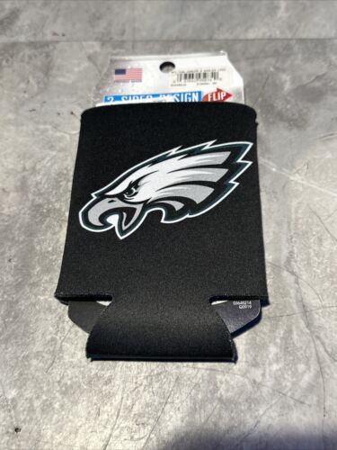 PHILADELPHIA EAGLES 2 SIDED SOFT FOAM CAN BOTTLE COOZIE COOLER KOOZIE