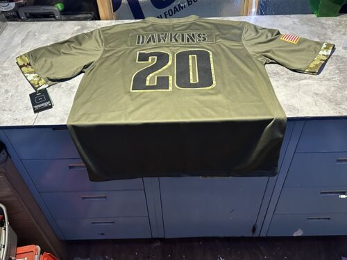 NWT Philadelphia Eagles Brian Dawkins Veteran’s Military Jersey Size Small