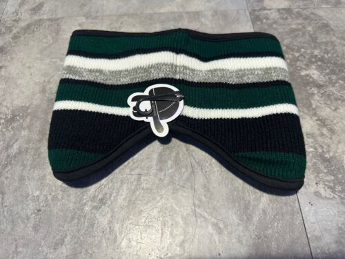 NWT PHILADELPHIA EAGLES Black/ GREEN NFL Earmuffs. Comfy Inside.