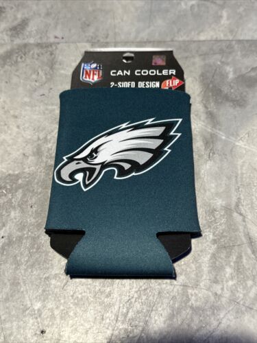 PHILADELPHIA EAGLES 2 SIDED SOFT FOAM CAN BOTTLE COOZIE COOLER KOOZIE