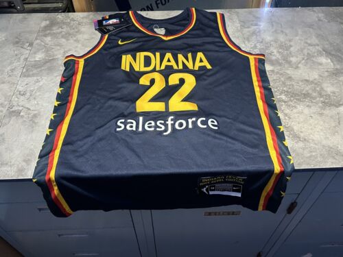 NWT Youth XL Caitlin Clark #22 Indiana Fever Stitched Jersey.