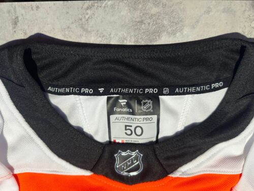 NWT Fanatics Matvei Michkov Philadelphia Flyers Jersey Size 50 Medium