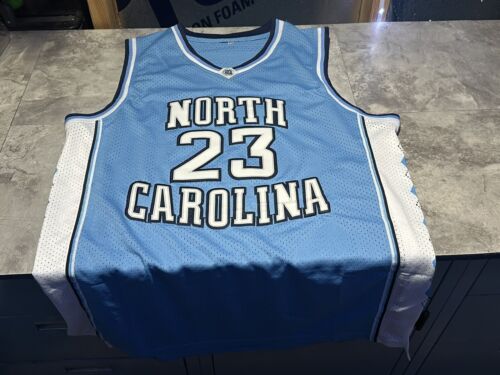 NWOT XL North Carolina Tar Heels NCAA Michael Jordan #23 Basketball Jersey