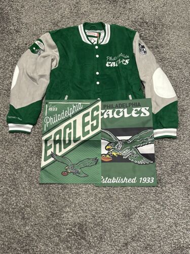 NWT Philadelphia Eagles Princess Diana Lady Di Style Retro Jacket Coat