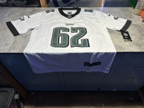 NWT Men’s Medium Jason Kelce # 62 Philadelphia Eagles White Jersey