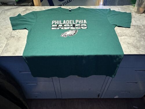 XXLarge Philadelphia Eagles Jalen Hurts Green Football T- Shirt