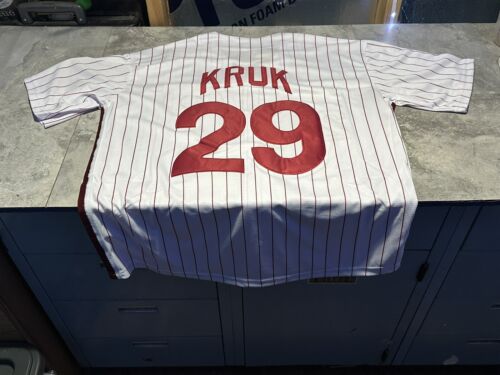 NWT John Kruk Throwback Phillies Jersey XL