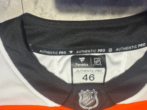 NWT Fanatics Matvei Michkov Philadelphia Flyers Jersey Size 46 Small